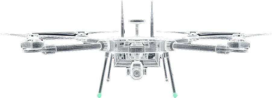 Drone Wireframe Visualization